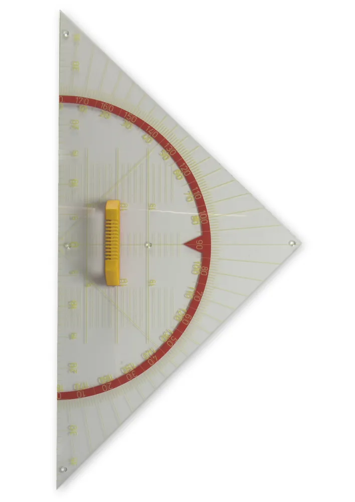 Wandtafel-Gerätesatz Profi 5-tlg., 60 cm Dreieck