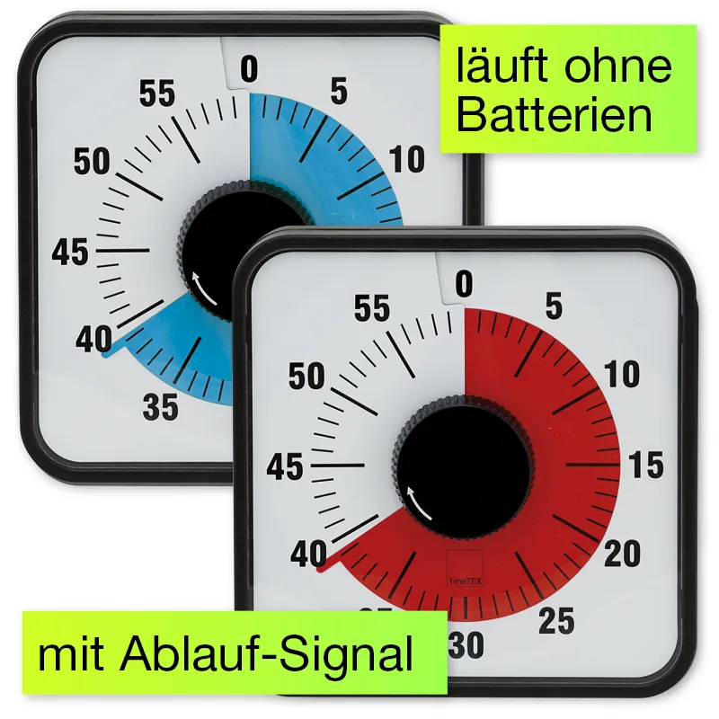 Zeituhr "Automatik", magnetisch, eckig