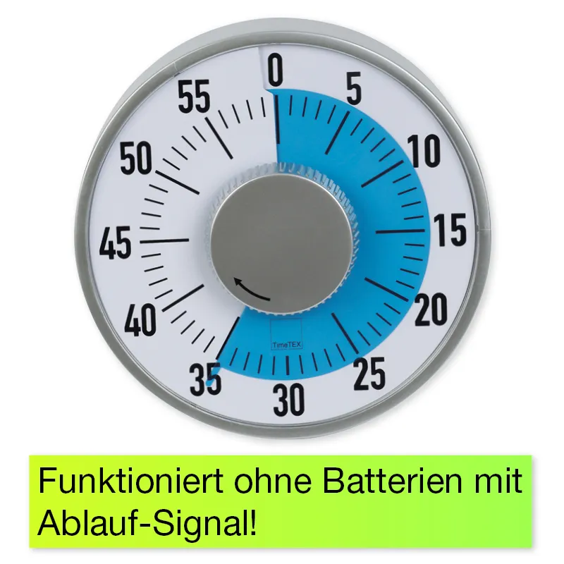 Zeituhr "Automatik" mit Ende-Signal