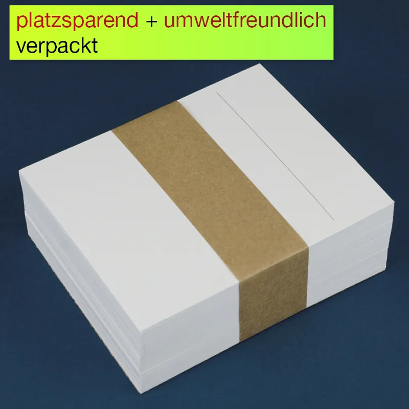 Set Aufstell-Namenskärtchen aus Pappe, 100-tlg.