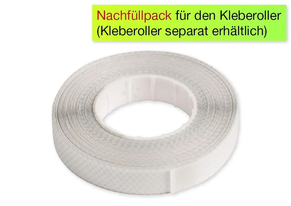 Nachfüllpack für Kleberoller im Spender, non-permanent, 15 m / 9 mm