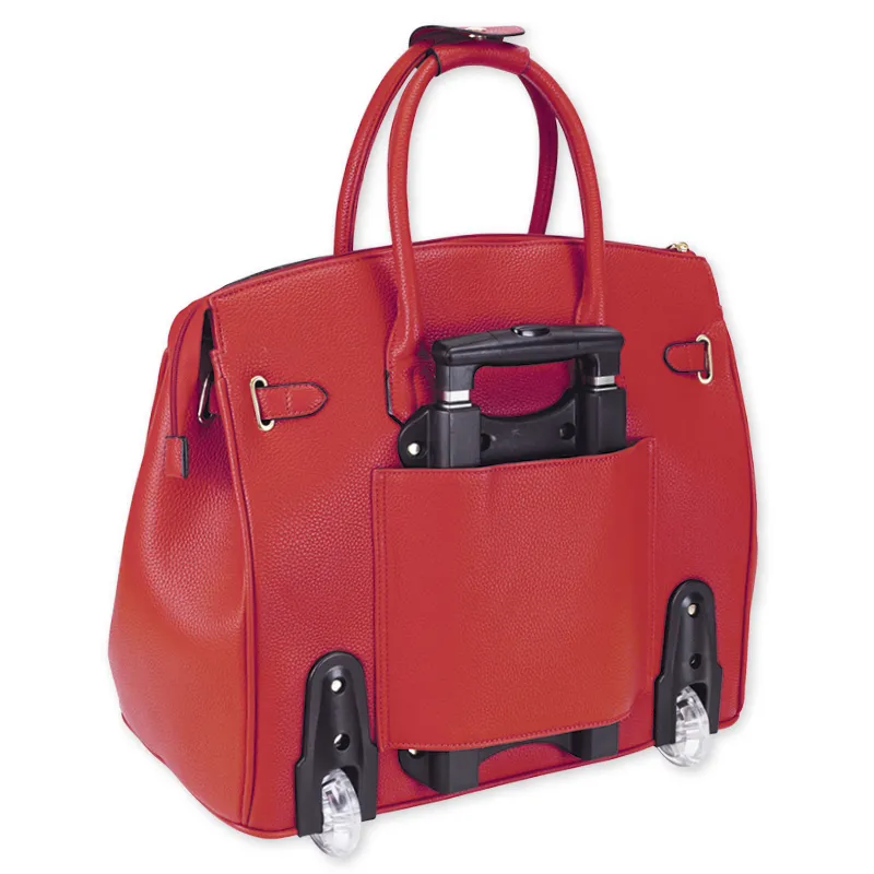 Trolley-Handtasche "Bellissima", rot