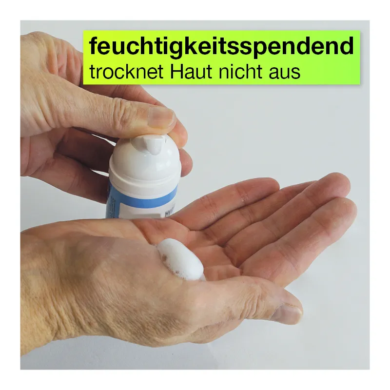 Hand-Desinfektions-Schaum, im Spender, 50 ml, ohne Alkohol