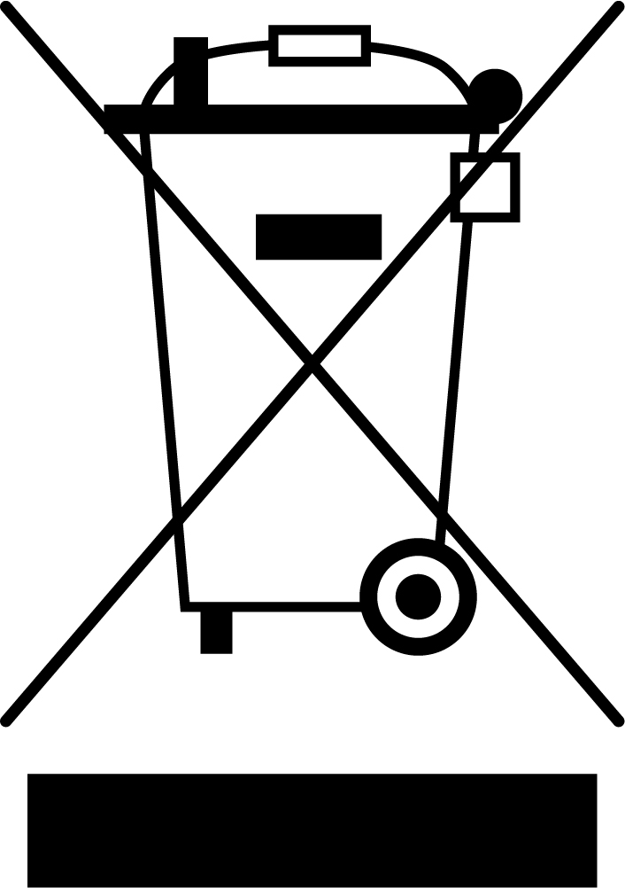 Symbol für Batterie-Entsorgung