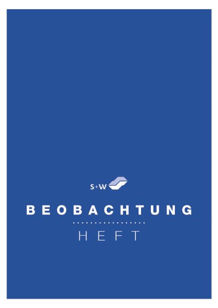 Beobachtung Heft A4