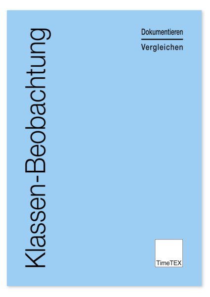 TimeTEX Heft Klassen-Beobachtung A4, 64 Seiten