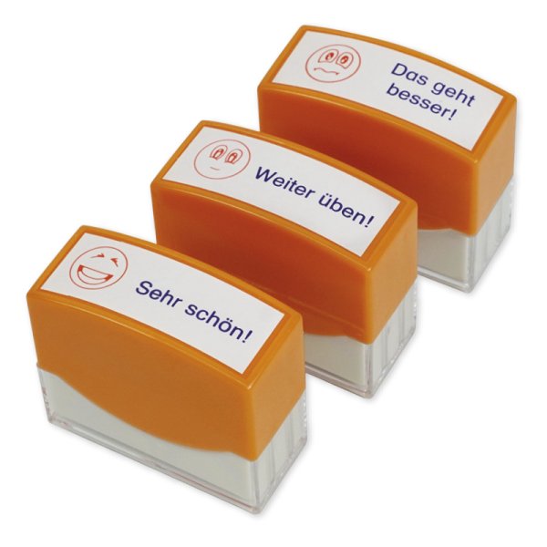 Stempel, 3er-Set