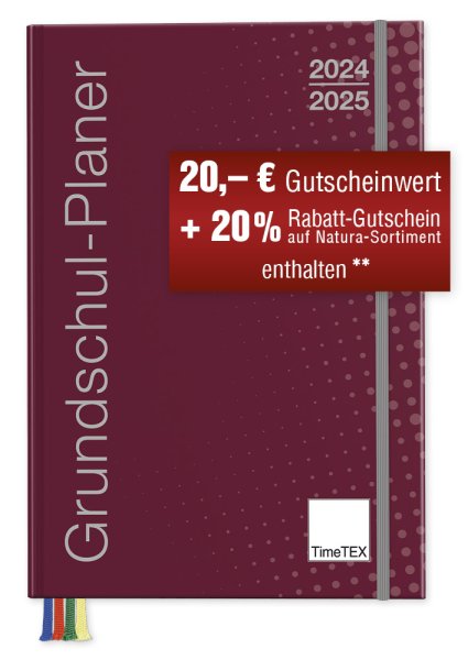 TimeTEX Grundschul-Planer A5-Plus, 2024/2025