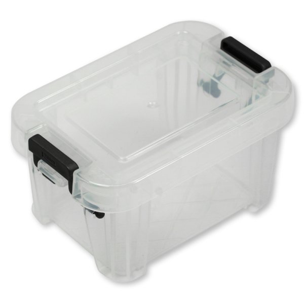 Kunststoff-Box stapelbar, transparent, 0,2 Liter