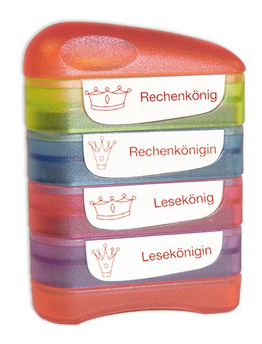 Stempel-Türmchen, Rechen-/Lese-König/in