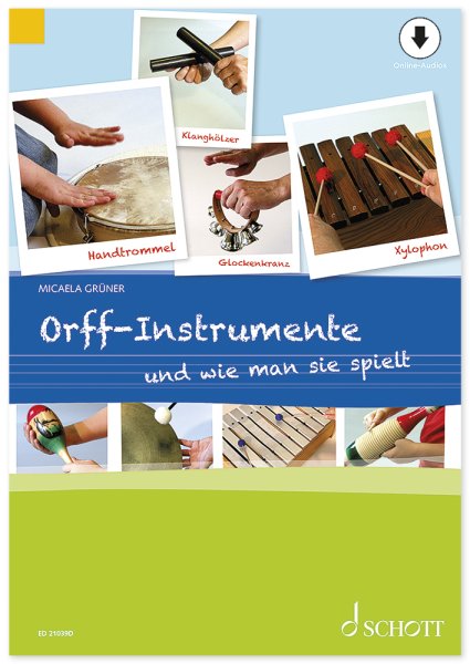 Buch "Orff-Instrumente und wie man sie spielt", 128 Seiten