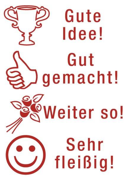 Stempel-Türmchen, Gute Idee