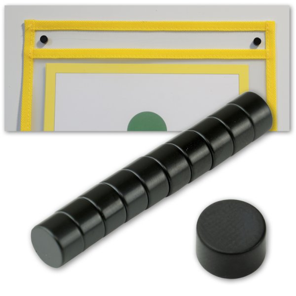 Set Neodym-Magnete 10-tlg., 8mm ø, 5mm hoch