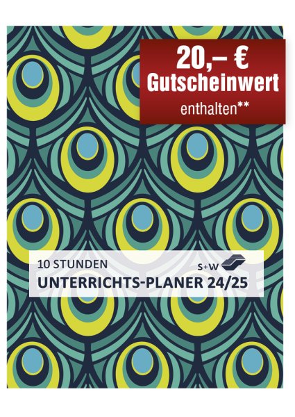 s+w Unterrichts-Planer Edition PFAU 24/25