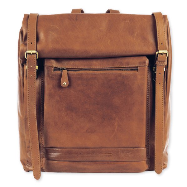 TimeTEX Lehrer-Rucksack "Sacci Rustico", cognac