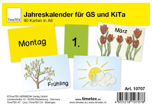 "Unser Jahr" Jahreskalender zum selber gestalten